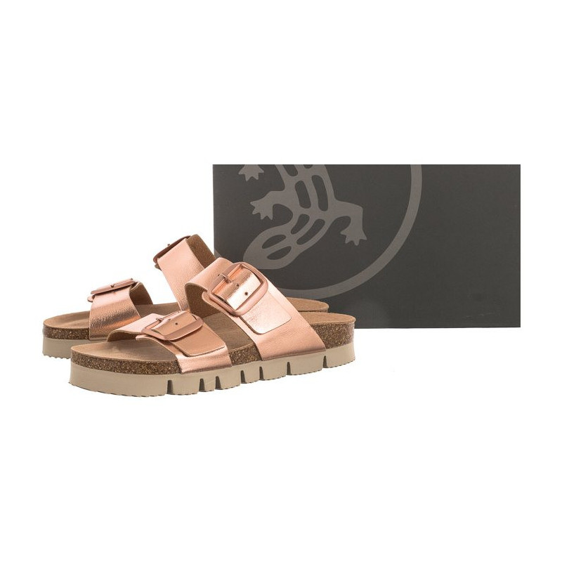 Salamander Gravie Rose/Gold 32-13301-33 (SA50-a) Women's Shoes/Flip Flops