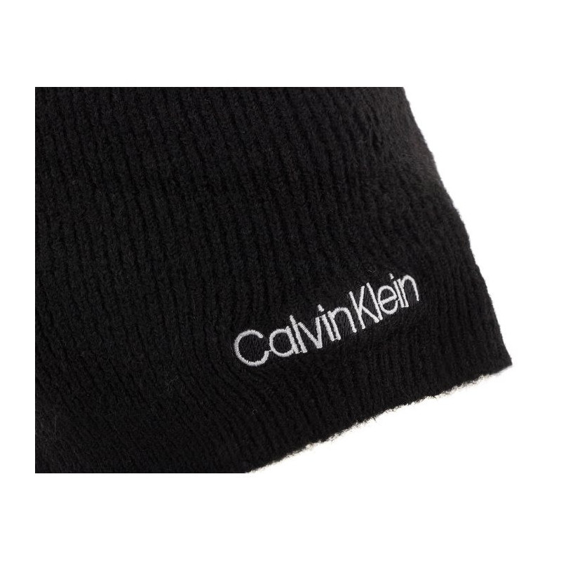 Calvin Klein Basic Wool Beanie+Scarf CK Black K50K507552 BAX (CK160-a) cap