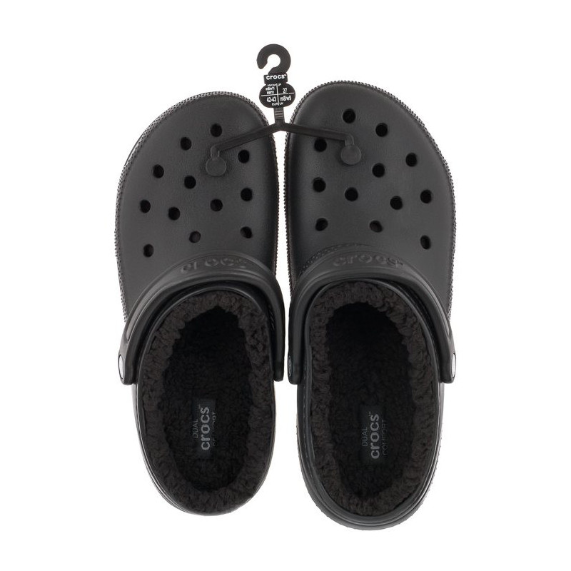 Crocs Classic Lined Clog Black 203591-060 (CR263-a) slippers