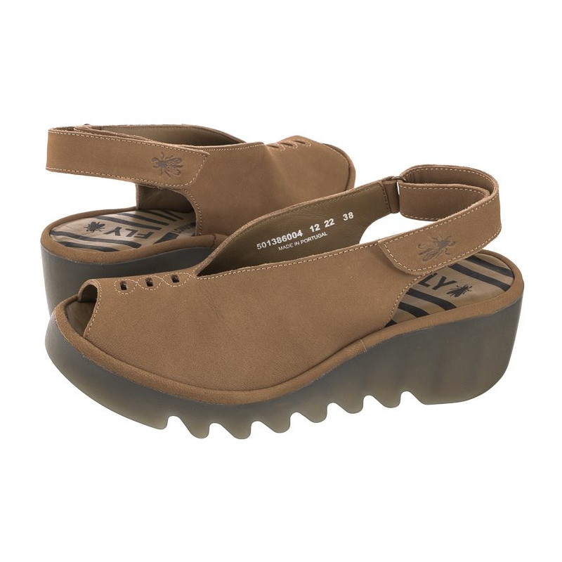 FLY London Baye386Fly Cupido Sand P501386004 (FL370-a) shoes