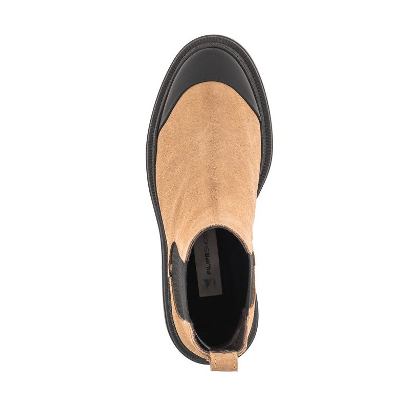 Filipe Beżowe/Czarne 12220 Cam 3131 Beige/7991 Preto (FP51-a) shoes