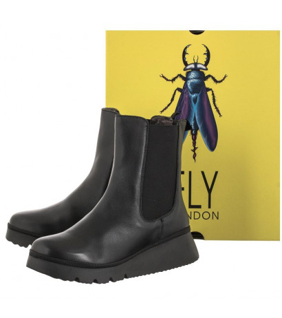 FLY London Paty Soft Black P501405000 (FL377-a) shoes