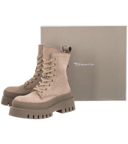 Tamaris Beżowe 1-25843-29 364 Taupe Uni (TM408-a) shoes