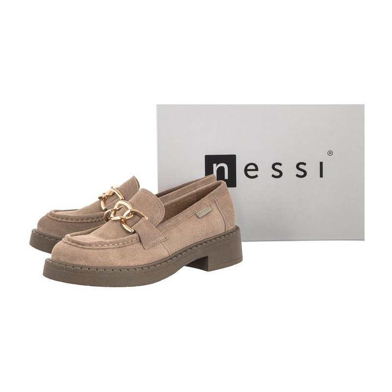 Nessi Beżowe 22337 W1 (NE293-b) shoes