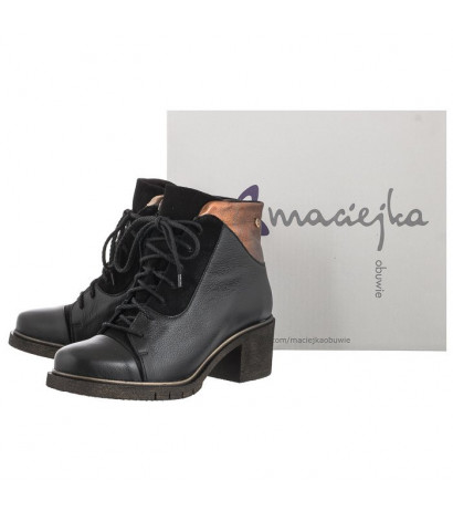 Maciejka Czarne 05702-01/00-8 (MA961-a) shoes