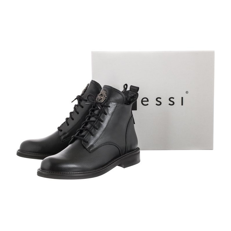 Nessi Czarne 62819 163 (NE194-b) shoes