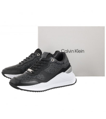 Calvin Klein Chunky Inter WDG Lace Up-Mn Mix HW0HW01272 Black/Black Mono (CK169-a) shoes