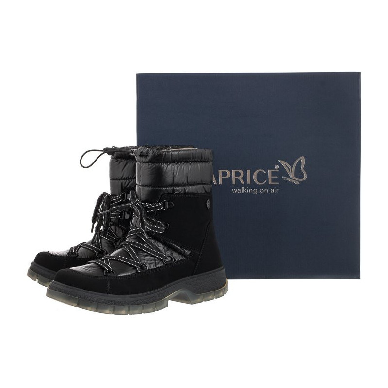 Caprice Czarne 9-26230-29 019 Black Comb (CP340-a) boots