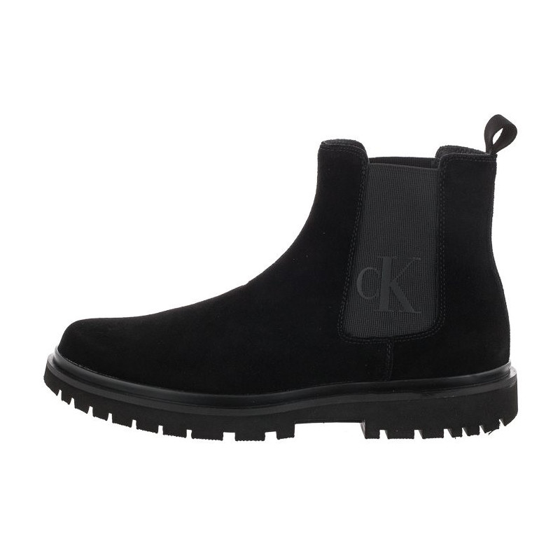 Calvin Klein Lug Mid Chelsea Boot YM0YM00271 BDS Black (CK172-a) shoes