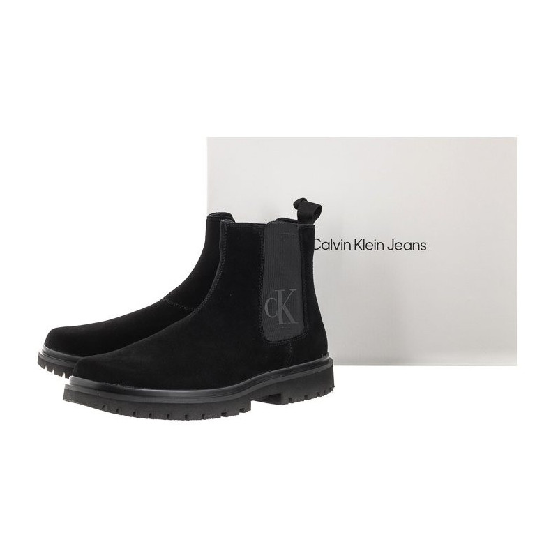 Calvin Klein Lug Mid Chelsea Boot YM0YM00271 BDS Black (CK172-a) shoes