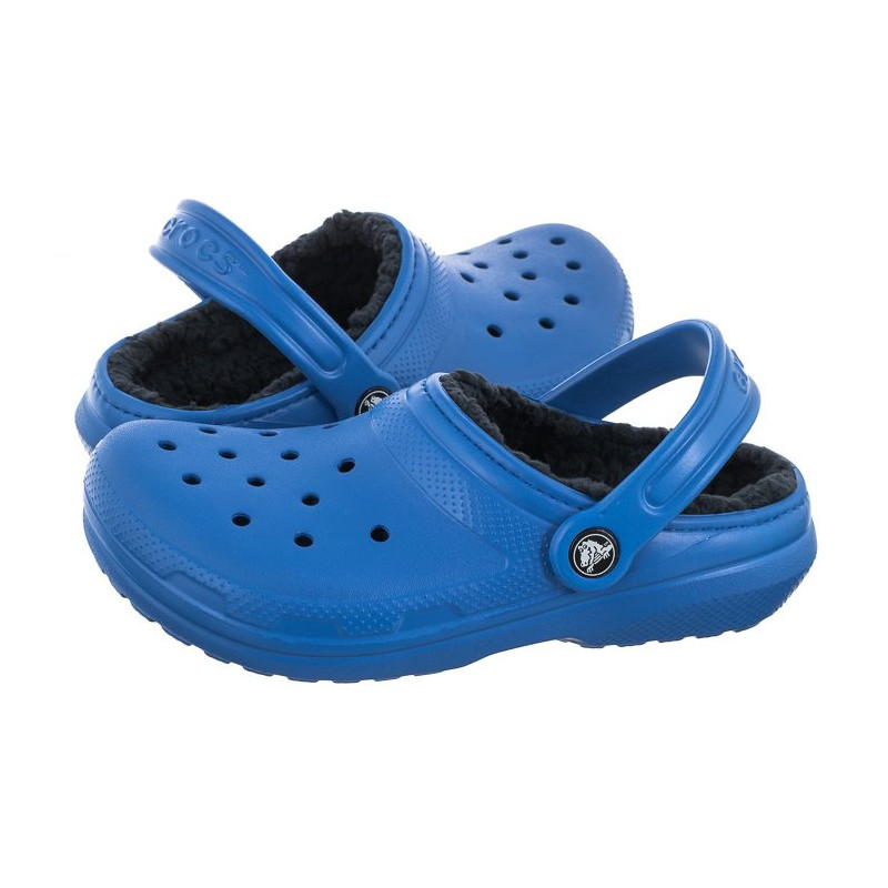 Crocs Classic Lined Clog K Blue Bolt 207010-4KZ (CR265-b) slippers