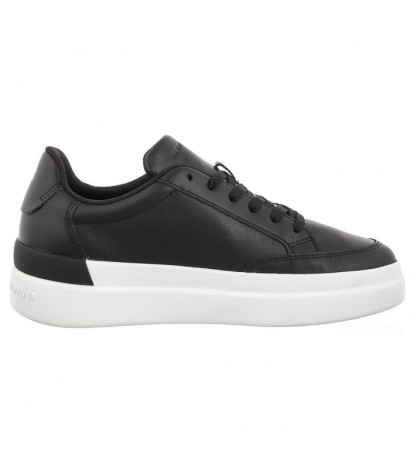 Tommy Hilfiger TH Signature Leather Sneaker FW0FW06665 BDS Black (TH539-a) sports Shoes