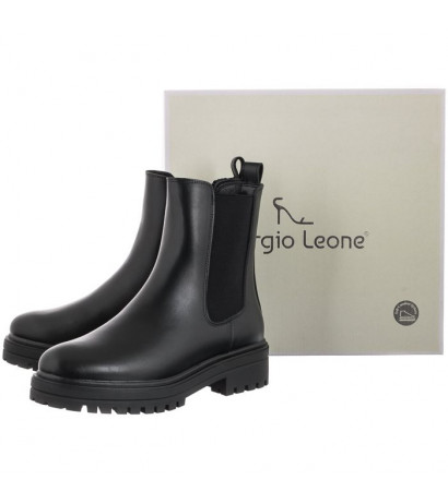 Sergio Leone Czarne TR 770 (SL462-a) shoes