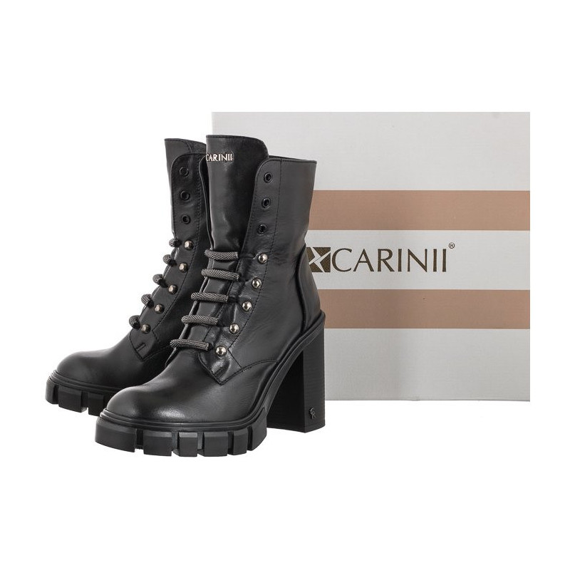 Carinii Czarne B7954-E50-000-000-E98 (CI695-a) shoes