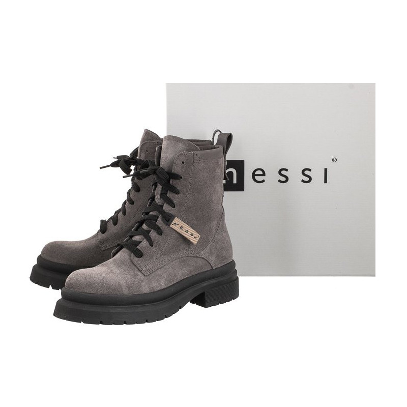 Nessi Szare 22374 W2 (NE303-a) shoes