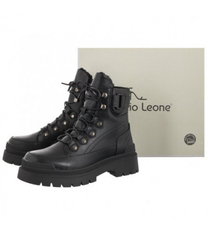 Sergio Leone Czarne SN 108 (SL465-a) shoes