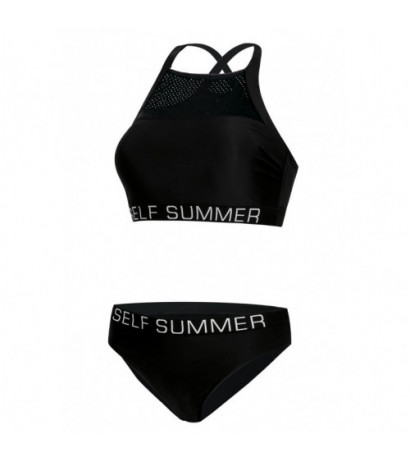 Self two-piece swimwear