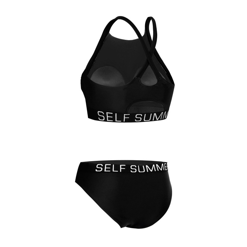 Self two-piece swimwear