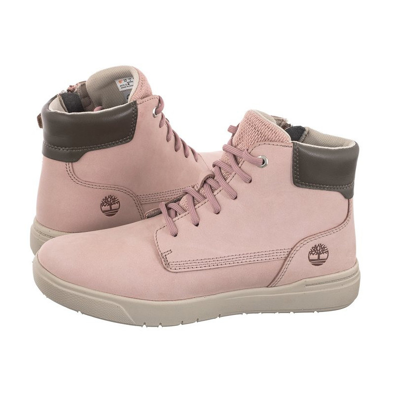 Timberland Seneca Bay 6 In Side Zip Light Pink Nubuck 0A5RRG DD9 (TI110-a) shoes