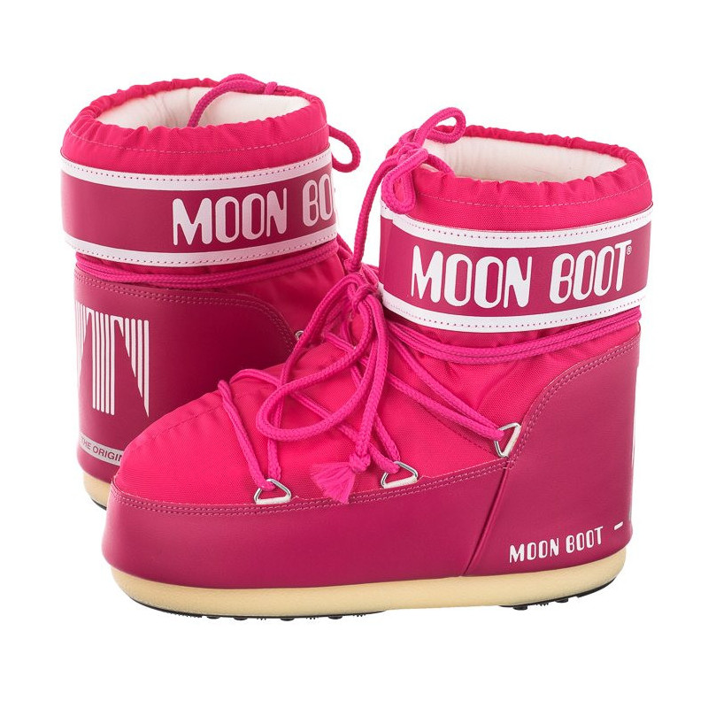 Moon Boot Icon Low Nylon Bougainvillea 1409340 J003 (MB46-h) shoes