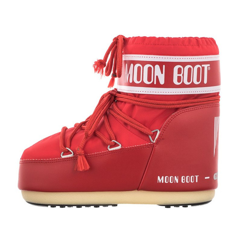 Moon Boot Icon Low Nylon Red 14093400009 (MB46-j) shoes