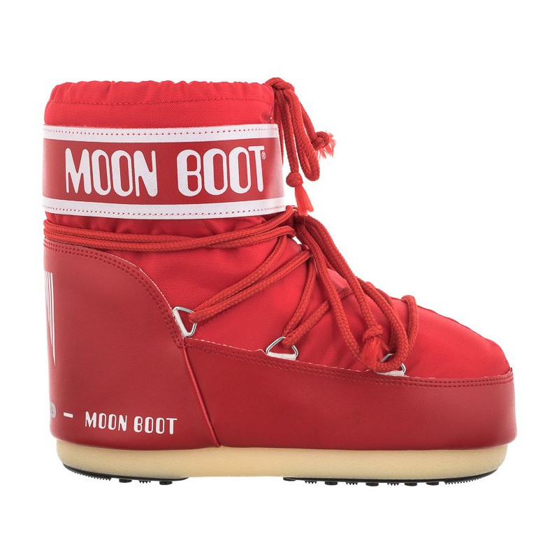 Moon Boot Icon Low Nylon Red 14093400009 (MB46-j) shoes