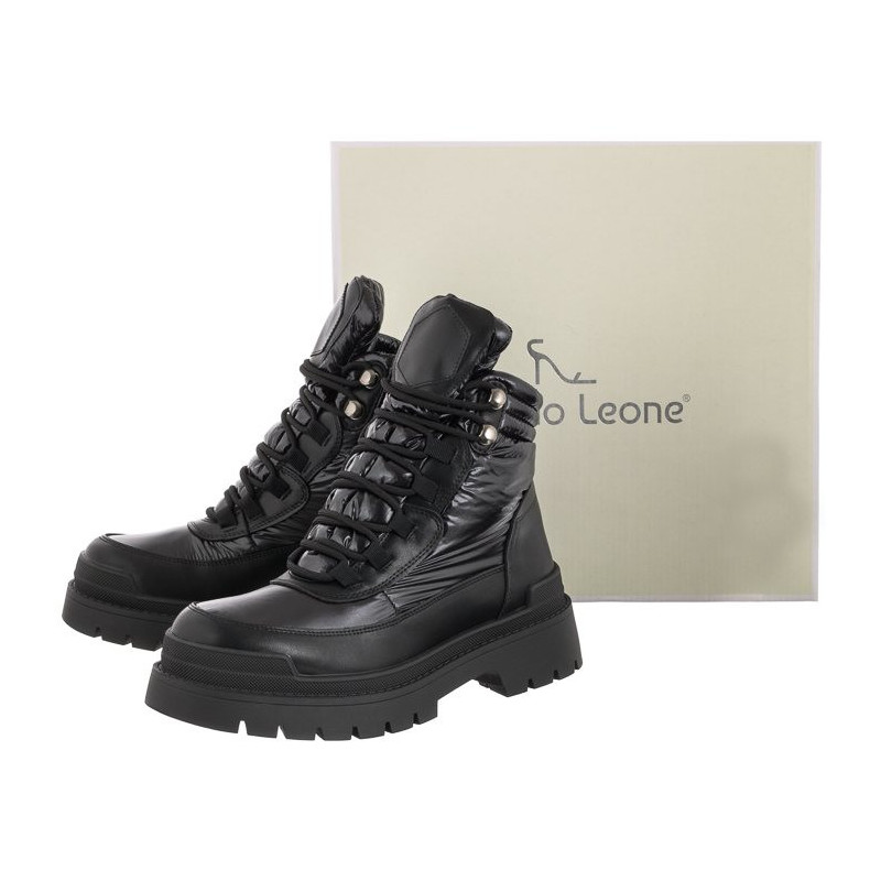 Sergio Leone Czarne SN 110 (SL471-a) shoes