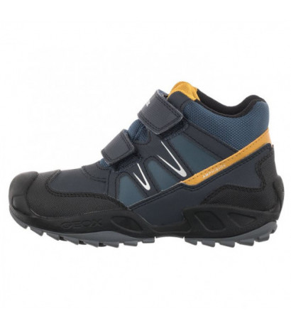 Geox J N.Savage B.B Abx A Navy/Ochreyellow J261WA 0CEFU C0916 (GE57-a) ankle boots