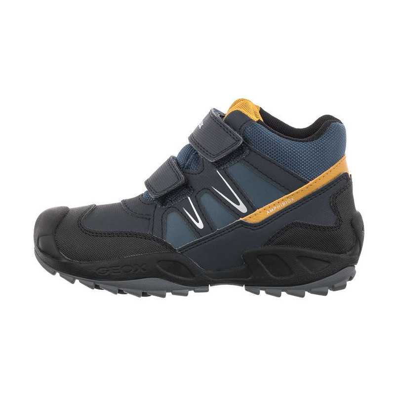 Geox J N.Savage B.B Abx A Navy/Ochreyellow J261WA 0CEFU C0916 (GE57-a) ankle boots