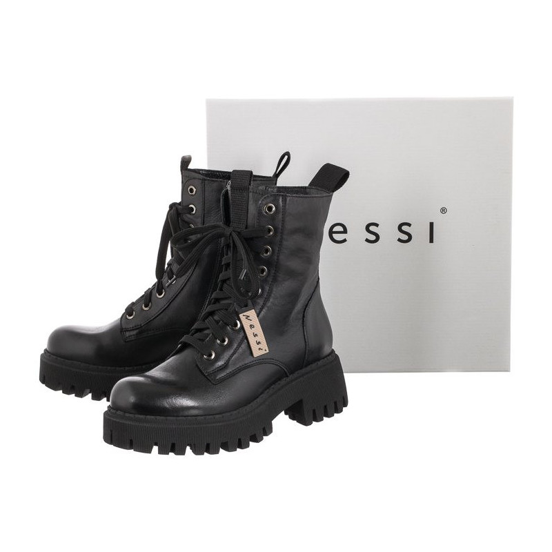 Nessi Czarne 22369 (NE308-a) shoes