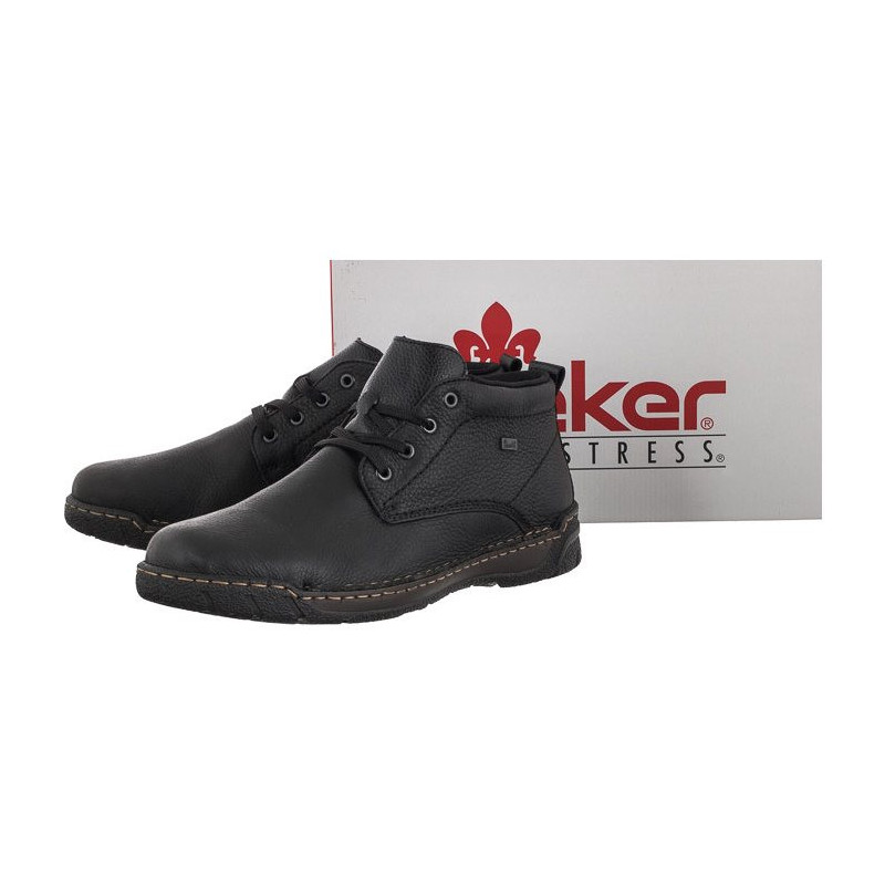 Rieker Czarne B0347-00 (RI74-a) boots