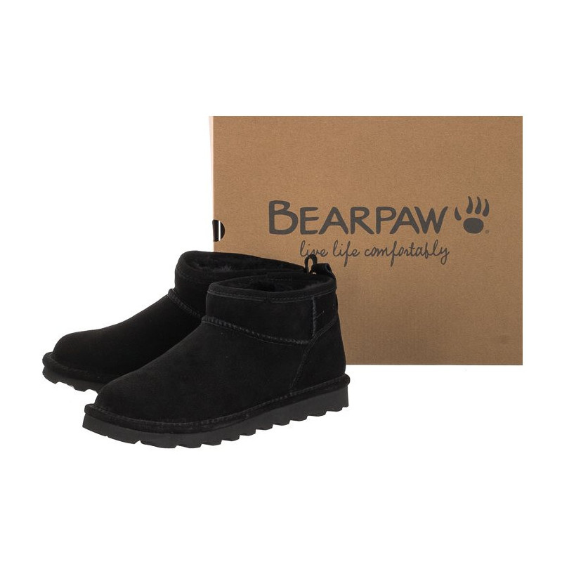 Bearpaw Shorty Black II 2860W (BE9-a) shoes