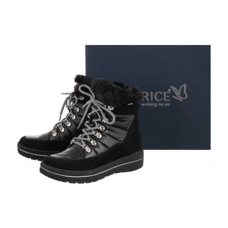 Caprice Czarne 9-26240-29 019 Black Comb (CP347-a) boots