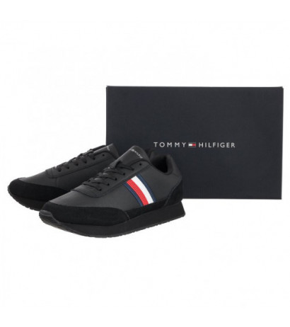 Tommy Hilfiger Core Eva Runner Corporate Lea FM0FM04397 BDS (TH623-a) sports shoes