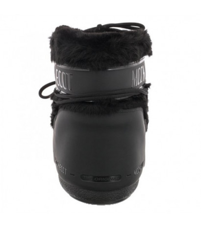 Moon Boot Icon Low Faux Fur Black 1409390 N001 (MB57-a) shoes