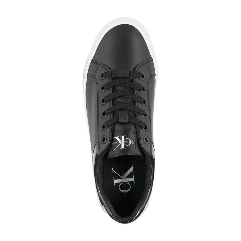 Calvin Klein Vulc Flatform Bold Lth-Glossy YW0YW00867 BDS Black (CK215-a) sports Shoes