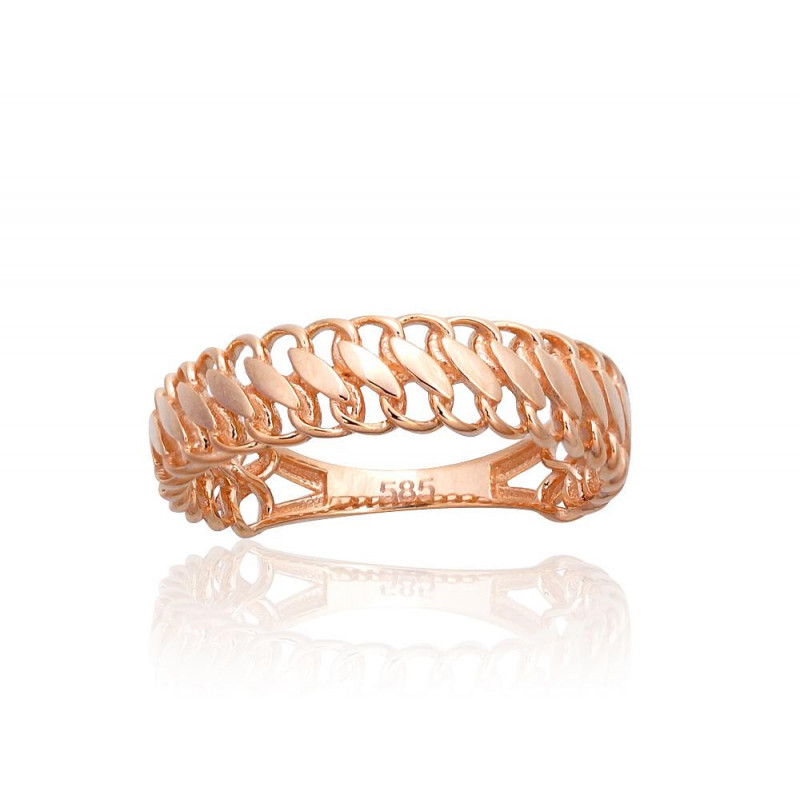 Gold ring 1101139(Au-R), Red Gold 585°