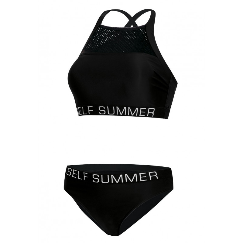 Self two-piece swimwear