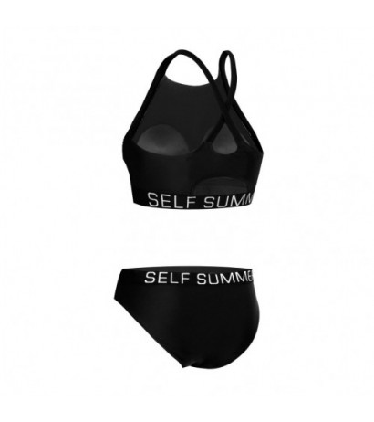 Self two-piece swimwear