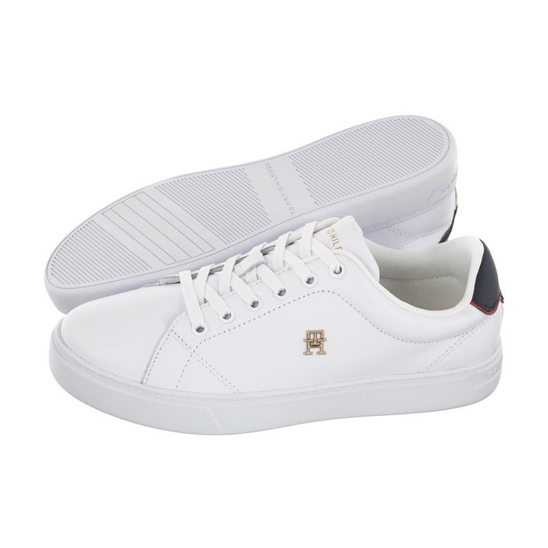 Tommy Hilfiger Elevated Essential Court Sneaker White/Rwb FW0FW06965 0K9 (TH692-b) sports Shoes