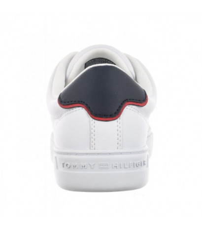 Tommy Hilfiger Elevated Essential Court Sneaker White/Rwb FW0FW06965 0K9 (TH692-b) sports Shoes