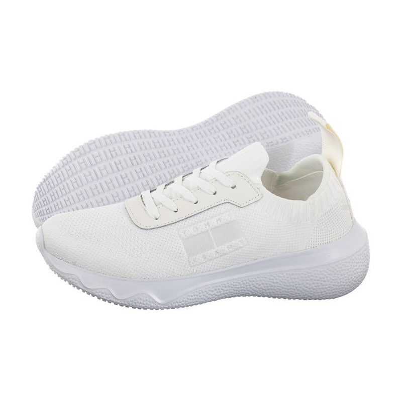 Tommy Hilfiger Tommy Jeans Flexi Contrast Brand Ecru EN0EN02139 YBL (TH689-a) sports Shoes