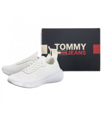 Tommy Hilfiger Tommy Jeans Flexi Contrast Brand Ecru EN0EN02139 YBL (TH689-a) sports Shoes