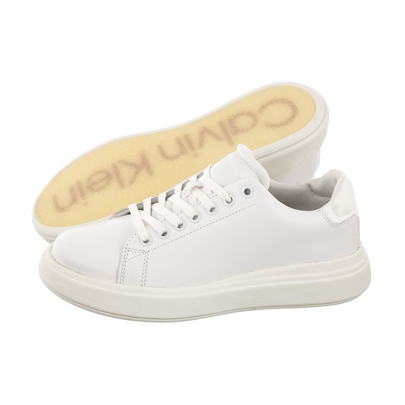 Calvin Klein Raised Cupsole Lace Up White/Marshmallow HW0HW01425 0LC (CK235-a) sports Shoes