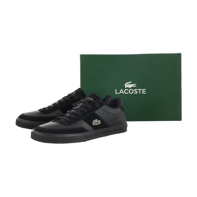 Lacoste Court-Master Pro 2222SMA Blk/Blk 7-44SMA008402H (LC419-a) sports shoes