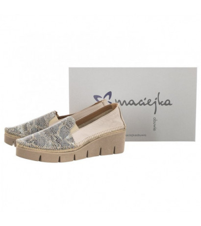 Maciejka Beżowe 5814A-04/00-1 (MA1009-a) shoes