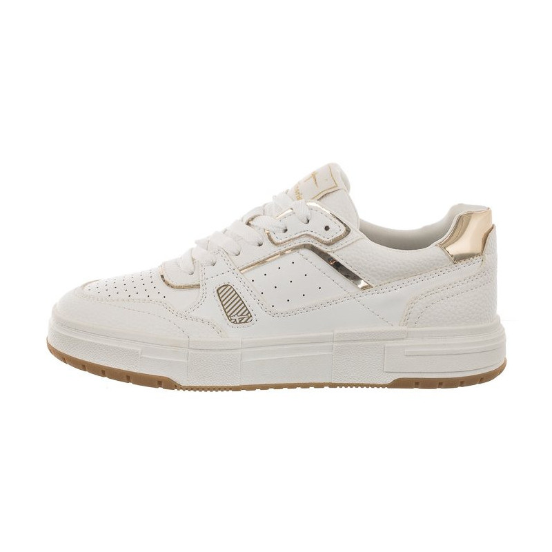 Tamaris Białe/Złote 1-23718-20 190 White/Gold (TM428-a) sports Shoes