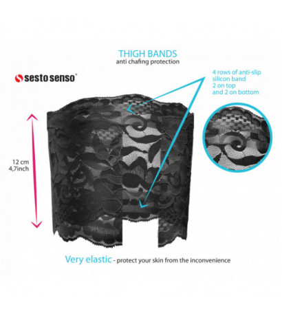 Sesto Senso straps to protect the thighs