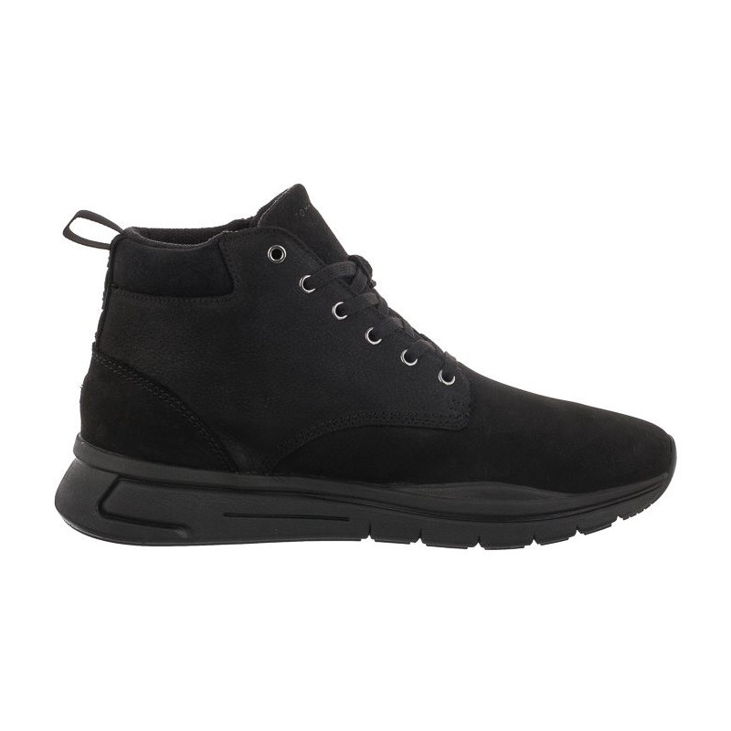 Tommy Hilfiger Warm Hilfiger Lth Hybrid Boot Black FM0FM04412 BDS (TH665-a) boots