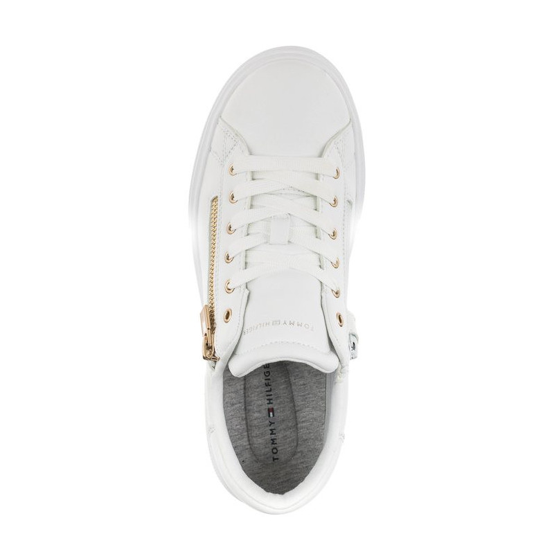 Tommy Hilfiger Low Cut Lace-Up Sneaker White T3A9-32698-1355 100 (TH667-a) sports Shoes